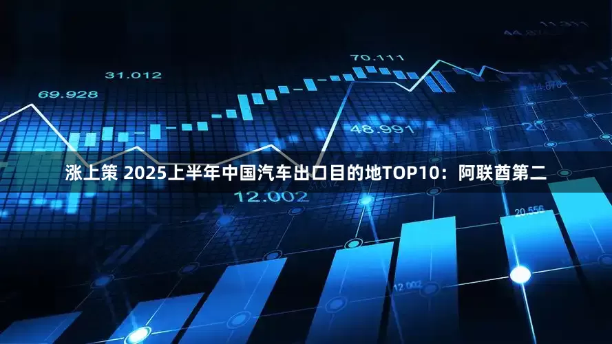 涨上策 2025上半年中国汽车出口目的地TOP10：阿联酋第二